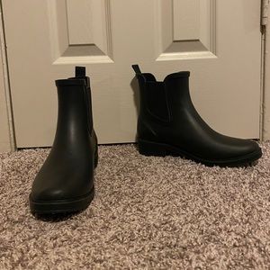 J Crew rainboots